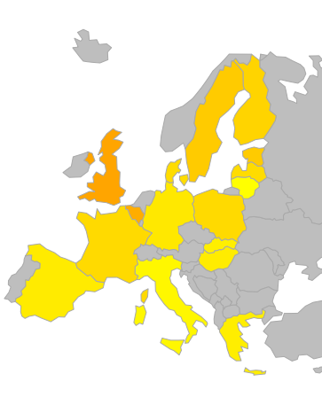 Honeybee Population Decline Data Analysis Map