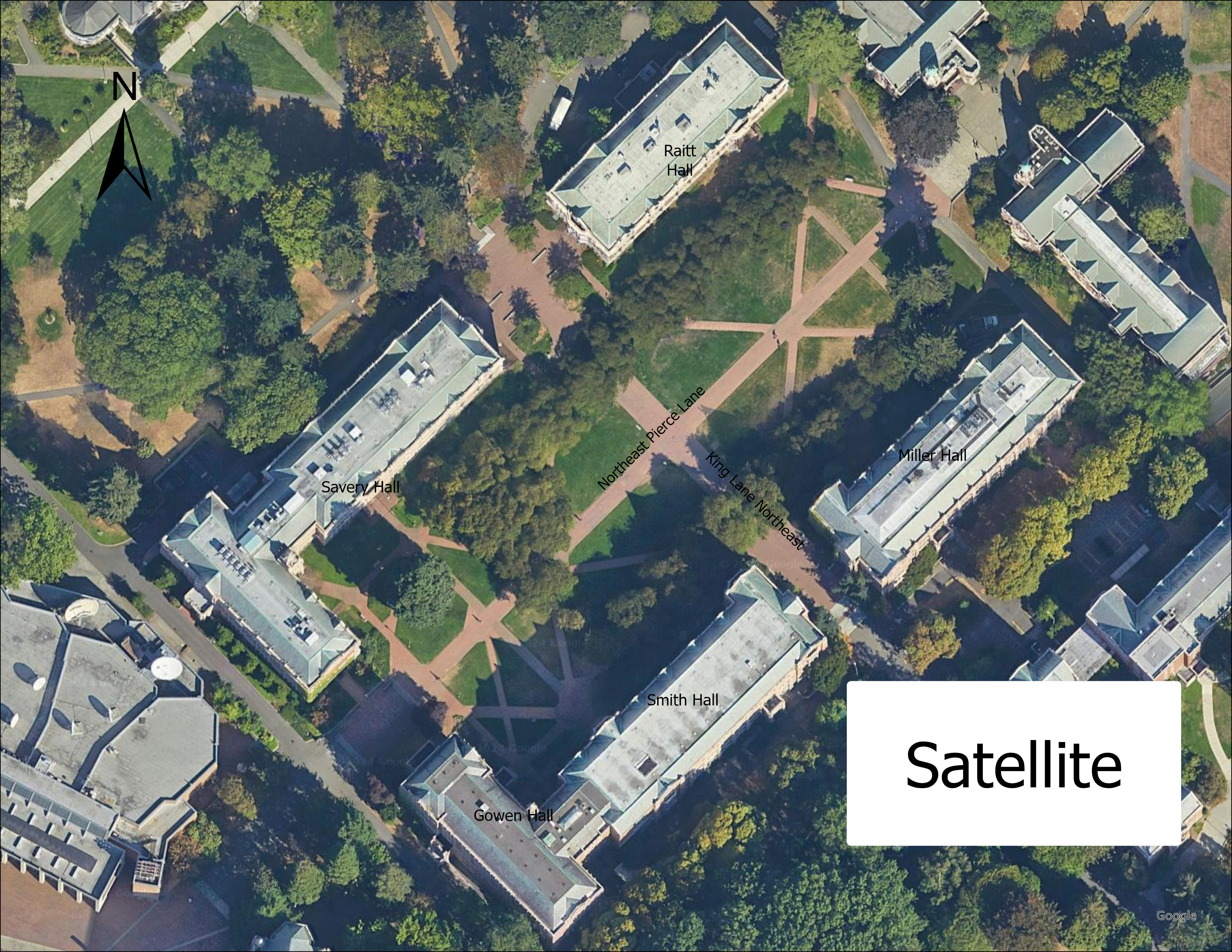 Satellite Perspective of the Quad